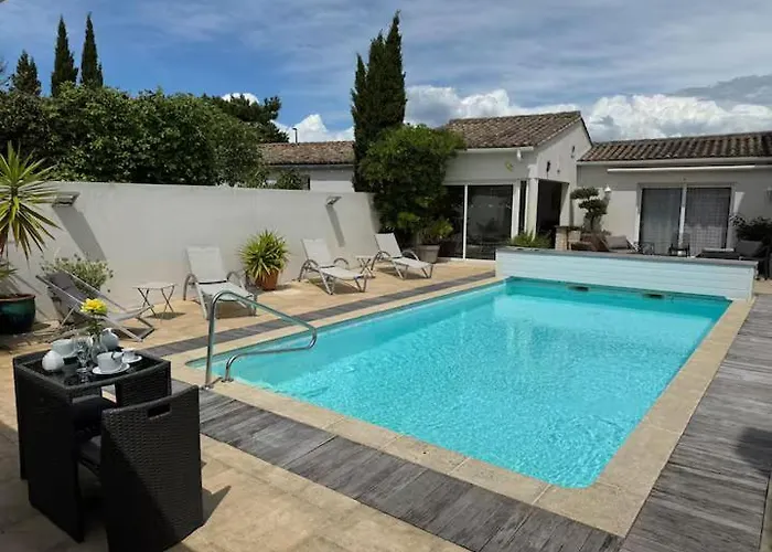 Casa vacanze ღ Ostaria - Maison Spacieuse, Piscine&Garage La Couarde-sur-Mer